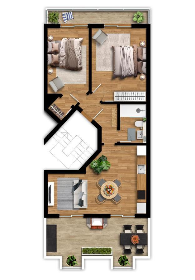 Sun Waves Beach Apartment Портиман Екстериор снимка